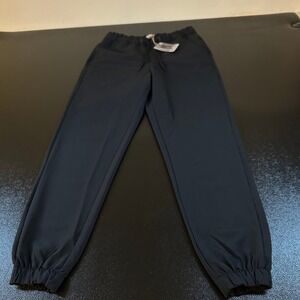 Avenue Jogger Pants Lightweight Flexible Drawstring Waist Black Mens Small NWT